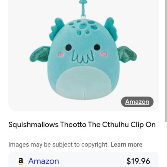 Stocking Stuffer!!4!!!!! 3.5" Squishmallow Clips(4) NEW - Picture 1 of 5